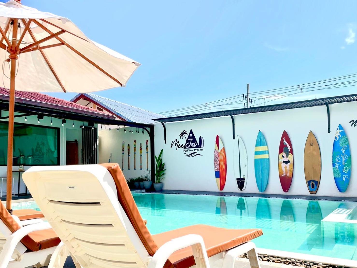 فندق มีใจ พูลวิว เกาะล้าน Meejai Pool View Kohlarn المظهر الخارجي الصورة